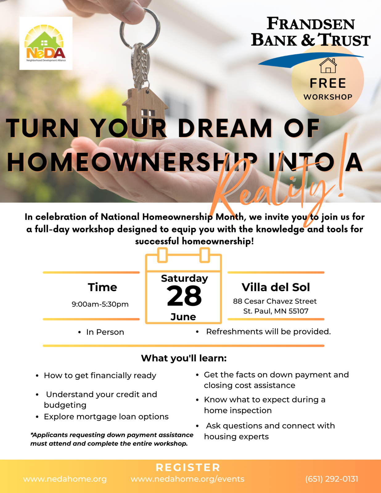 NEDA Homeownership Education Course June 28 2025